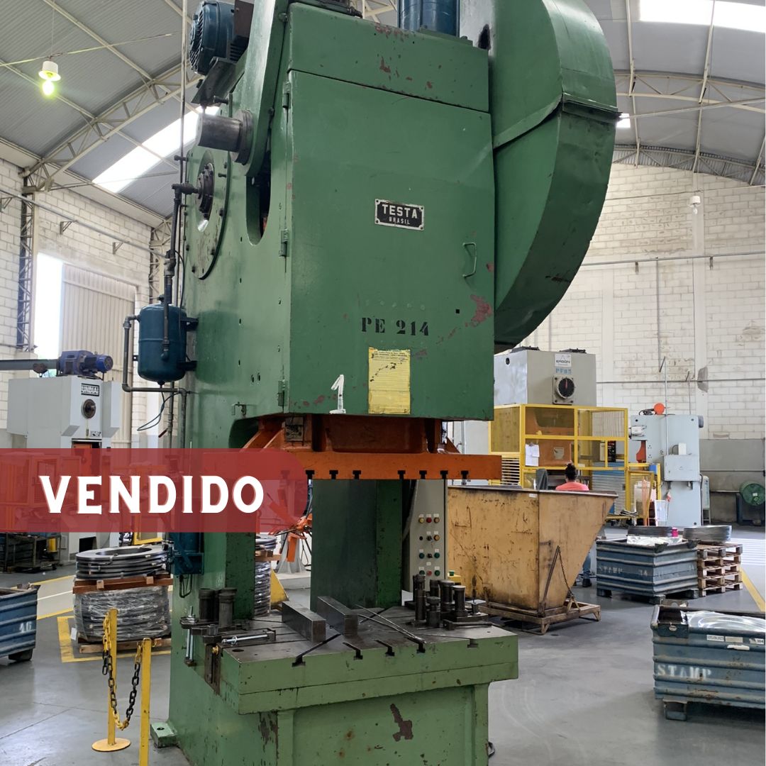 PRENSA EXCENTRICA MARCA TESTA CAP 200 TON REVISADA